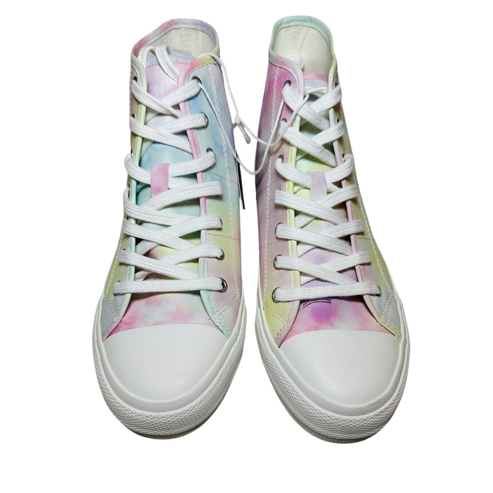 American Eagle AE‎ Tie Dye Canvas High Top Sneakers Women's SIZE 7 NWT
